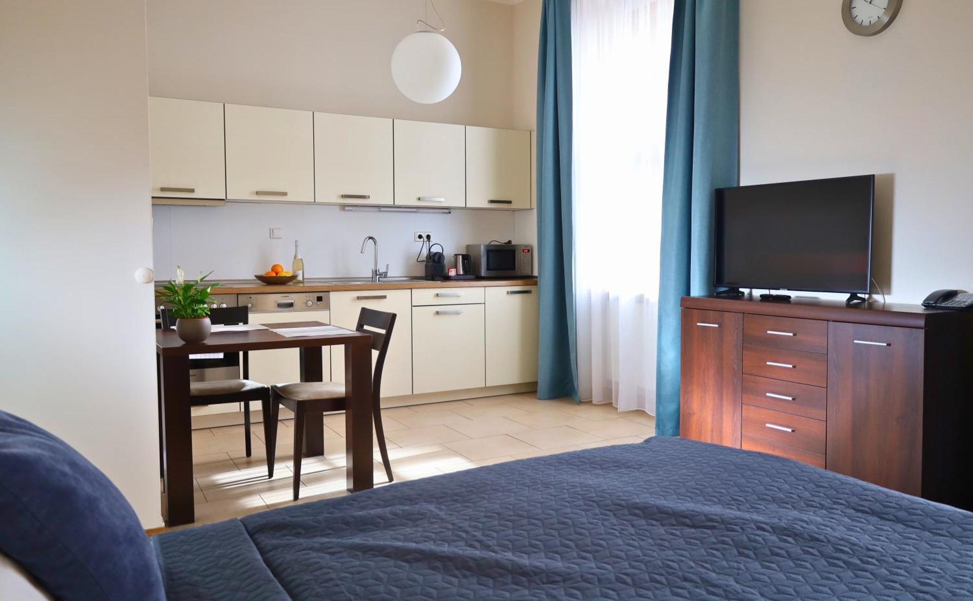 Aparthotel Rezidence Ostrovní Praga Exterior foto