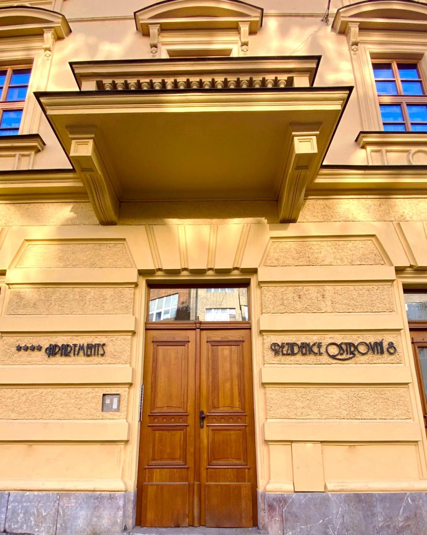 Aparthotel Rezidence Ostrovní Praga Exterior foto