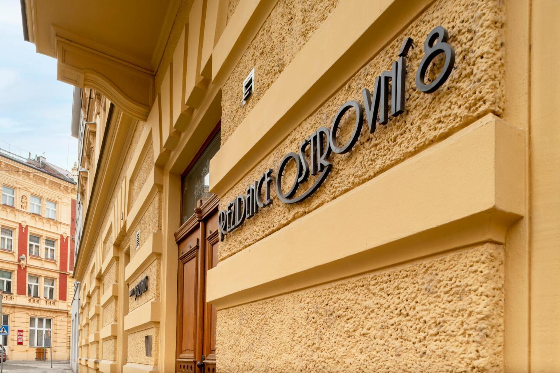 Aparthotel Rezidence Ostrovní Praga Exterior foto
