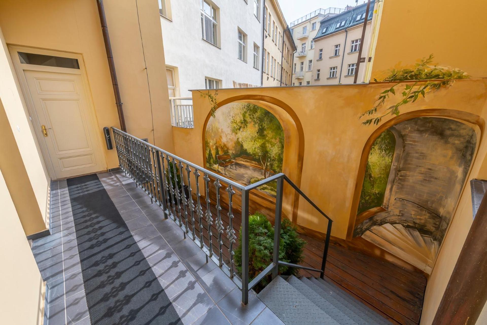Aparthotel Rezidence Ostrovní Praga Exterior foto