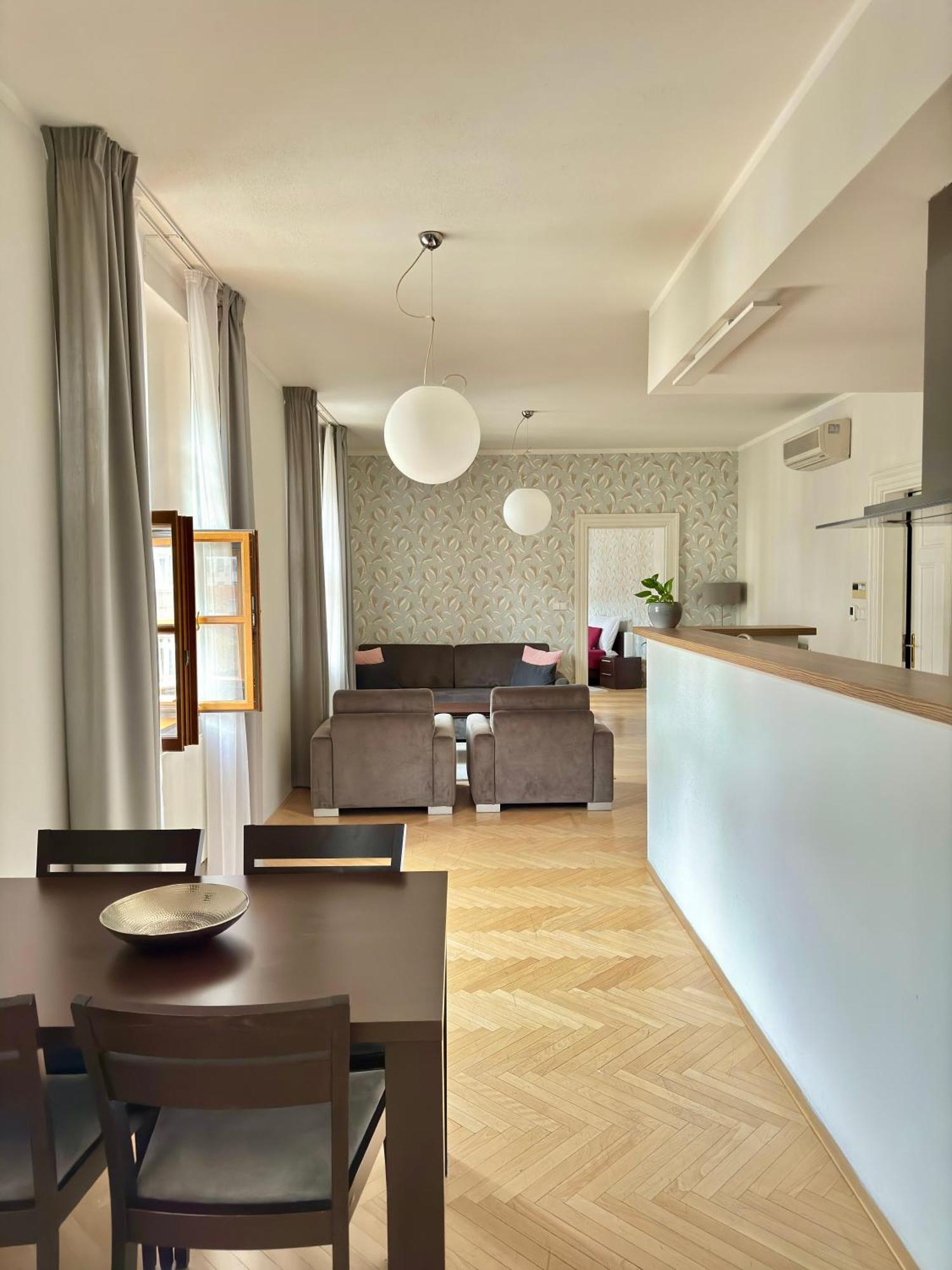 Aparthotel Rezidence Ostrovní Praga Exterior foto